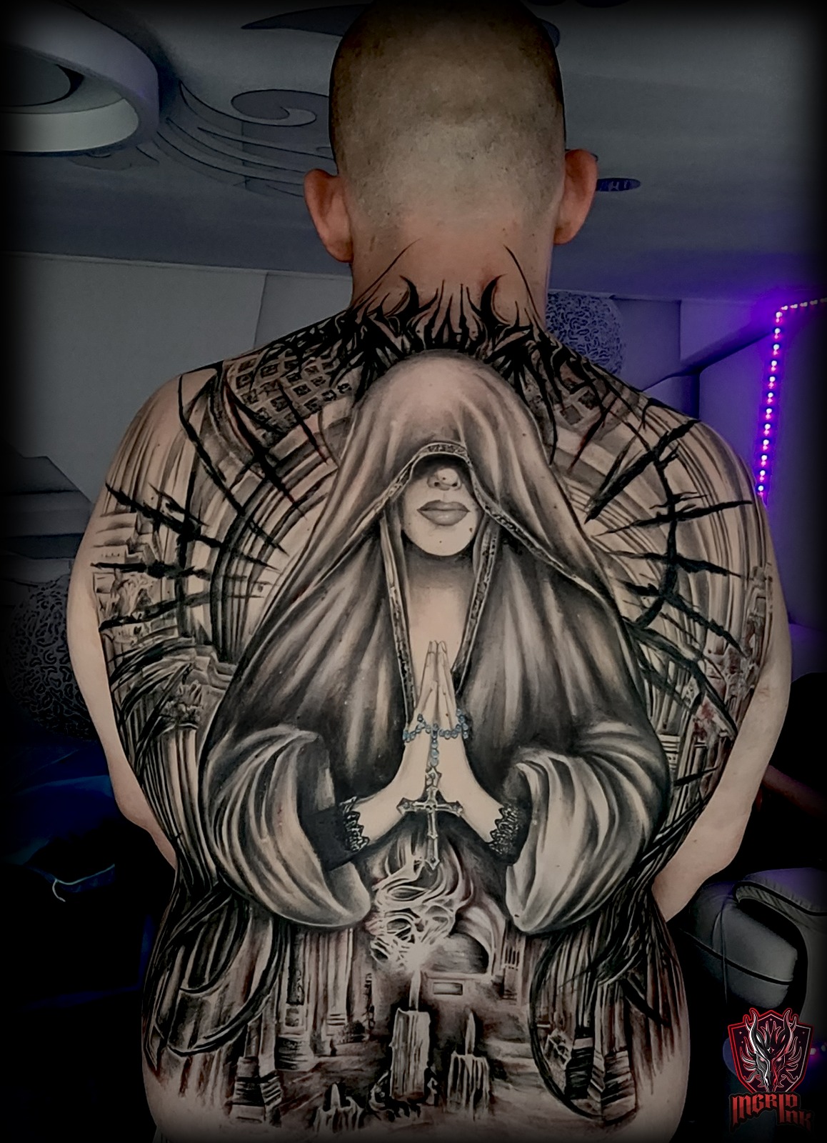 Spiritual tattoo Gurgaon — Ingrid Ink